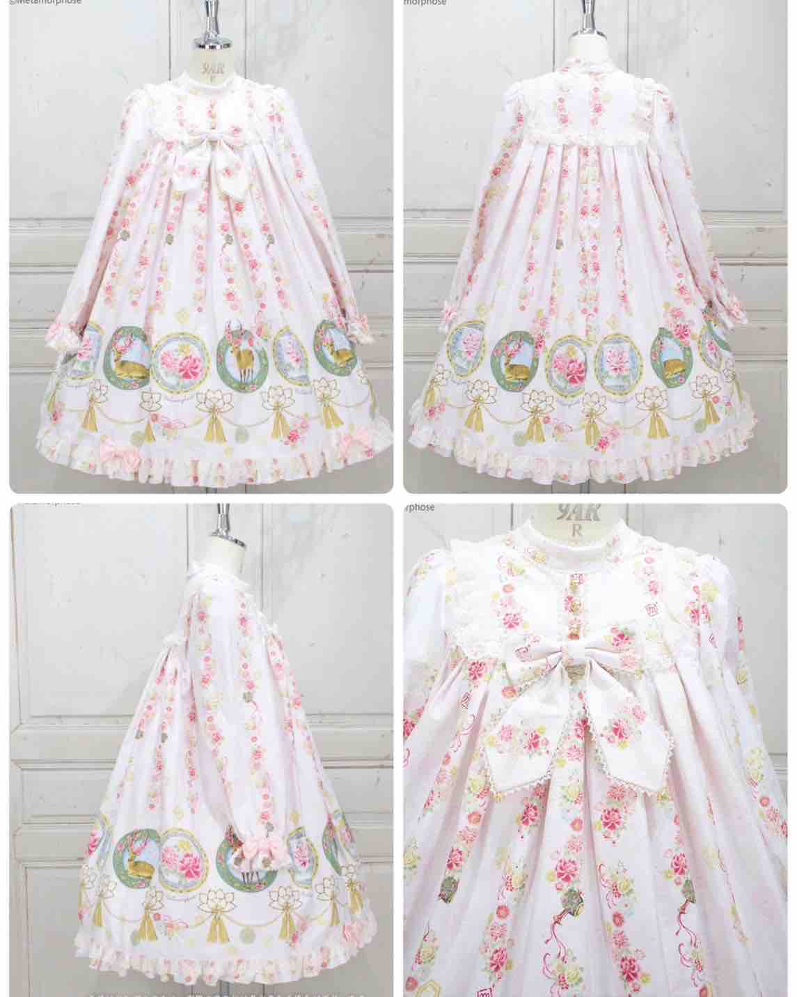 メタモ♡花鹿の万華鏡 AラインOP＆ヘッドドレスset メタモ♡花鹿の万華鏡 AラインOP＆ヘッドドレスset - メルカリ