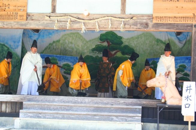 北方神社の ねそねそ祭り Blue Stars