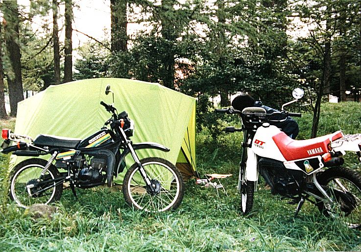 YAMAHA DT50 オフロードバイクで山や海、河原で遊ぼう YAMAHA DT50 オフロードバイクで山や海、河原で遊ぼう