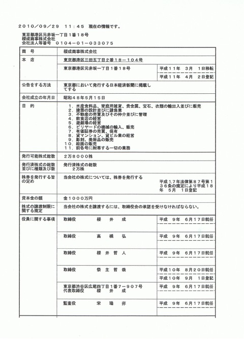 真珠宮、祭主、櫻井成