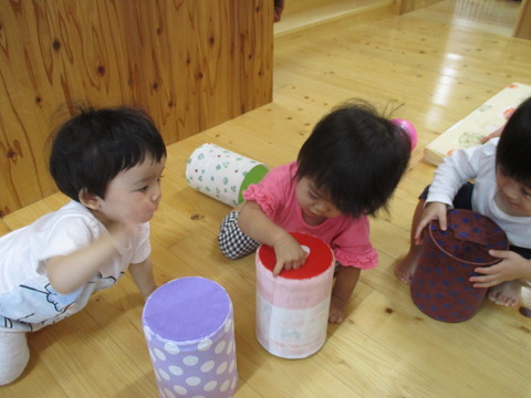 ミルク缶太鼓 子育てセンターみゅうのおかのブログ ミルク缶太鼓 子育てセンターみゅうのおかのブログ
