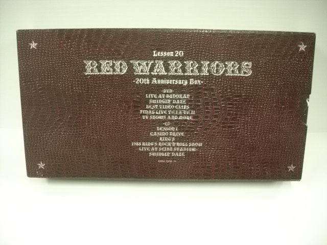 RED WARRIORS 20th Anniversary 　BOX セット 一流の品質 Amazon.co.jp: Lesson 20 RED WARRIORS 20th