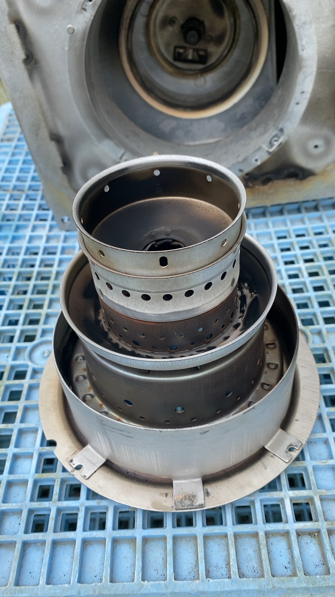 石油給湯器 石油ボイラー灯油ボイラー バーナー 燃焼室 長府製作所 直圧式