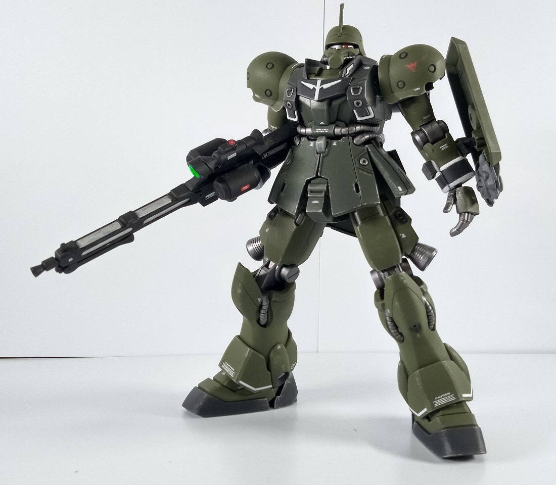27機目 ギラ・ズール(GZ隊仕様) : 廃屋の彼方 ～僻地専用ガンプラ展～