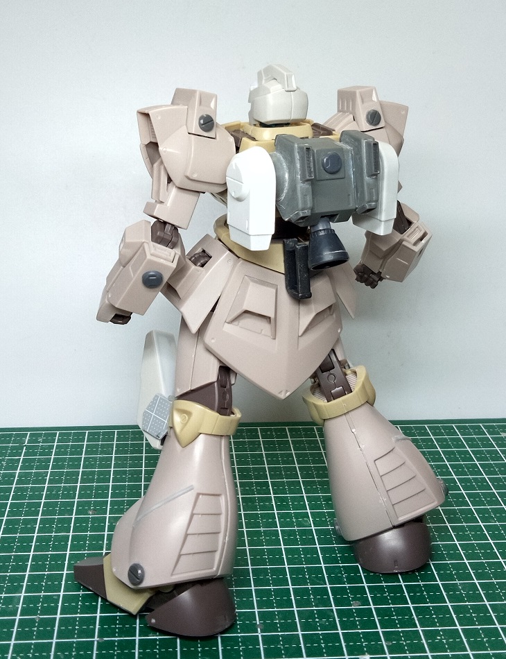 ガルバルディb改造中 廃屋の彼方 僻地専用ガンプラ展