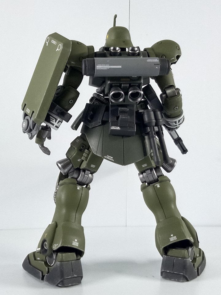 27機目 ギラ・ズール(GZ隊仕様) : 廃屋の彼方 ～僻地専用ガンプラ展～