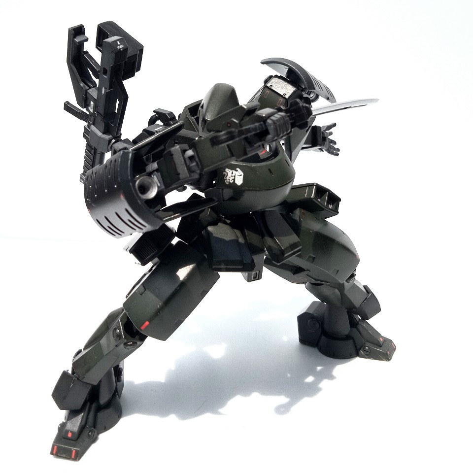 31機目 グレイズ装甲強化型 廃屋の彼方 僻地専用ガンプラ展
