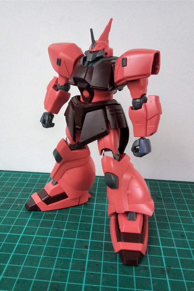 HG ゲルググJ 改造中 : 廃屋の彼方 ～僻地専用ガンプラ展～