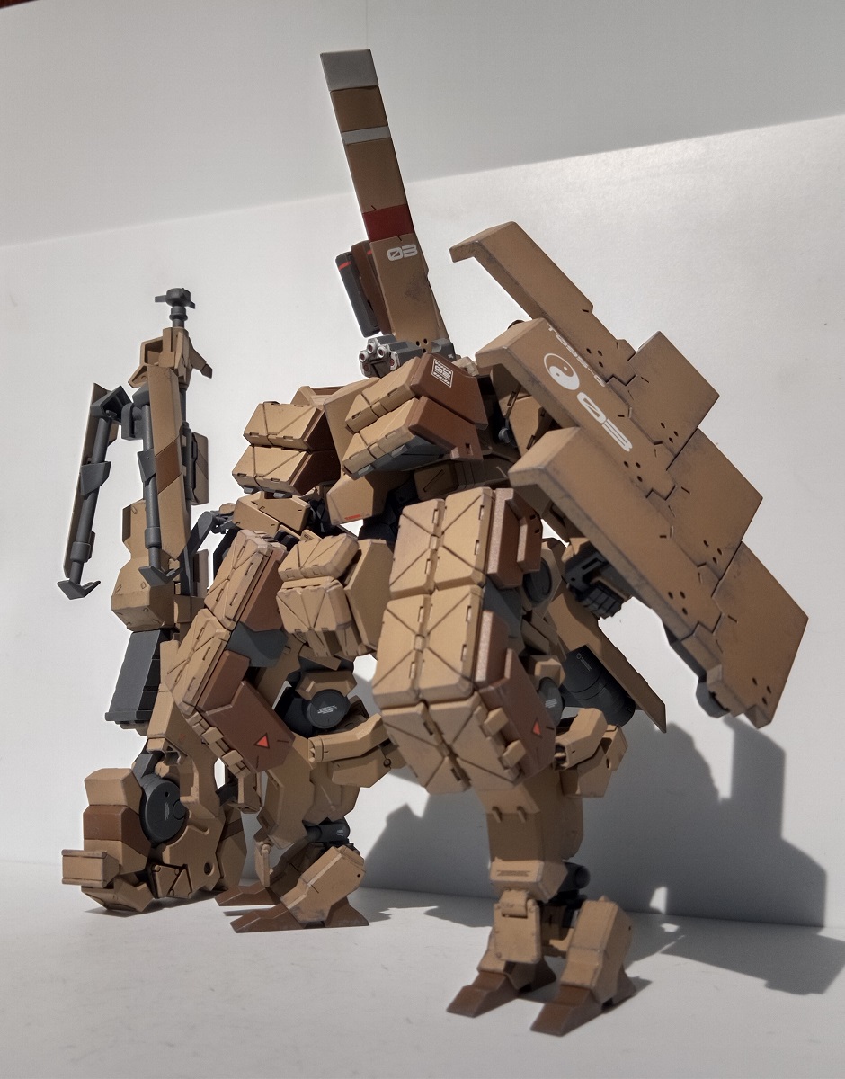 番外編 フレームアームズ 輝鎚・乙(狙撃仕様) 完成 : 廃屋の彼方