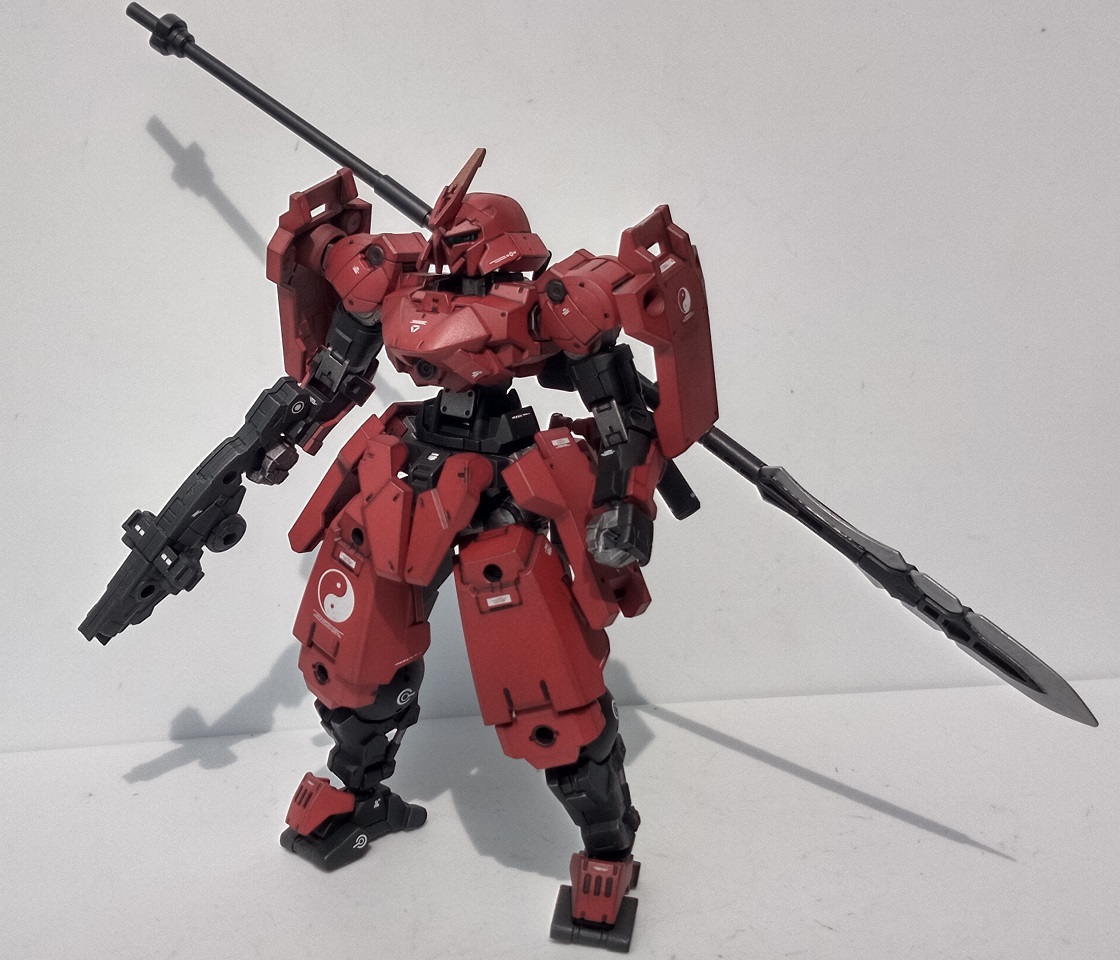 ガンプラ　30MM メガロマニア　まとめ売り 番外編 30MM 鎧武者風ポルタノヴァ : 廃屋の彼方 ～僻地専用