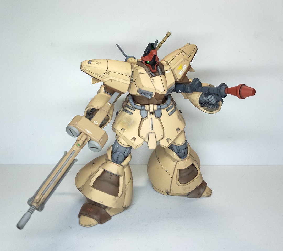 番外編 ドライセン サンドカラー 廃屋の彼方 僻地専用ガンプラ展