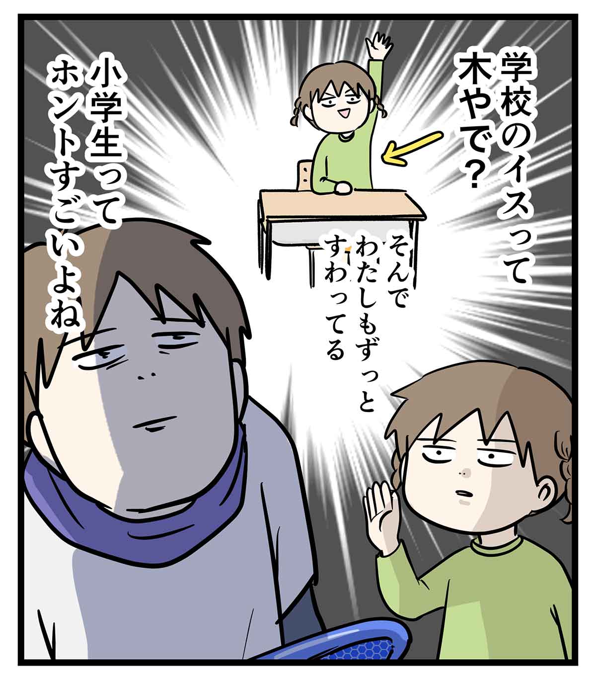 ジェルクッションを買うと、小学生の強靭さを思い知る