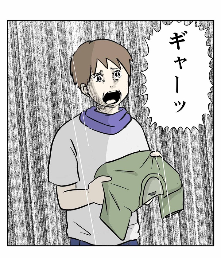 古びたTシャツに取り憑かれた男の話