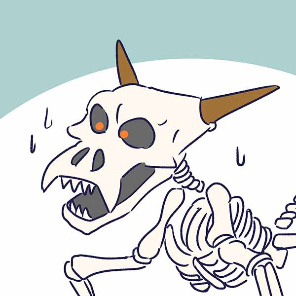 えむふじんの日常 スカル