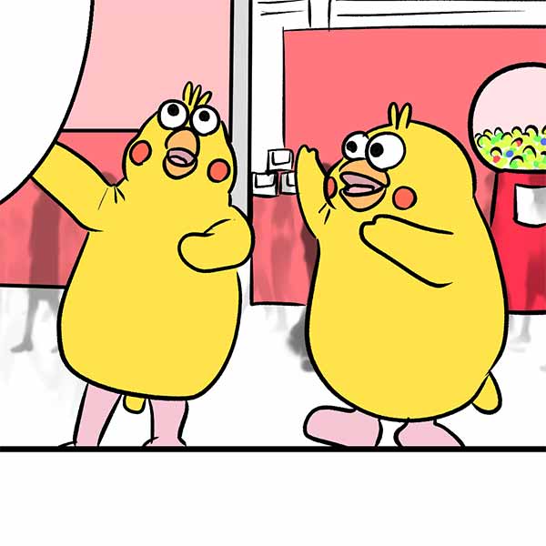 えむふじんの日常 ポインコ兄ポインコ弟