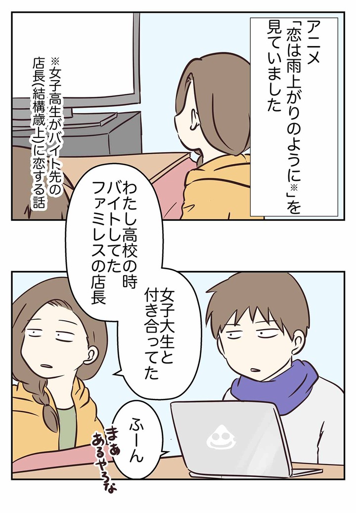 アニメ「恋は雨上がりのように」を観た反応の反応