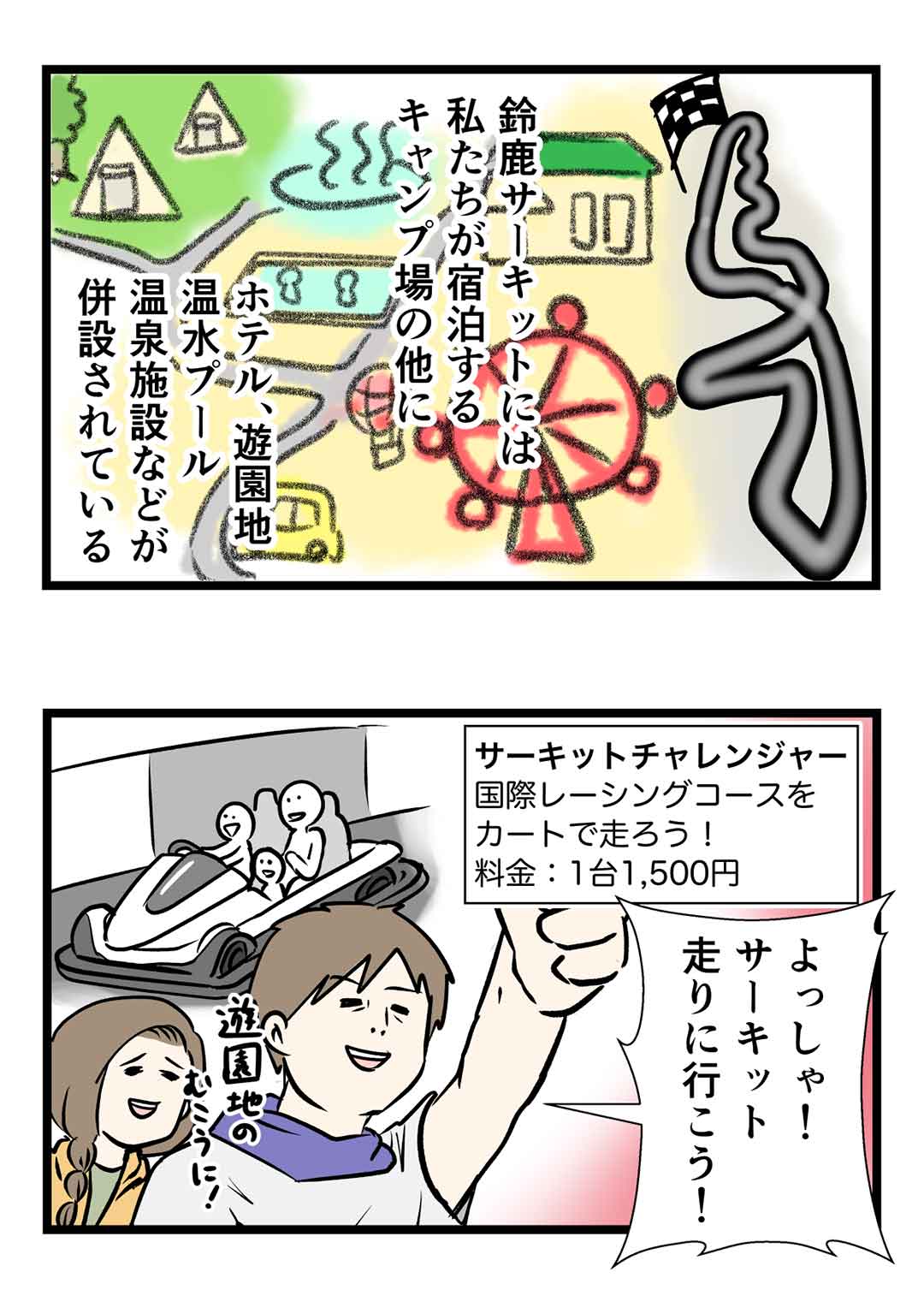 思わぬ形で鈴鹿8耐の練習を見ることもある　夏の旅(3)