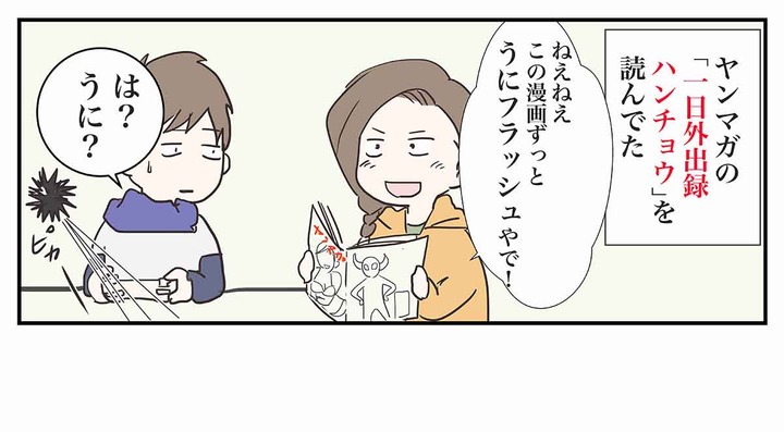 ウニフラッシュ「１日外出録ハンチョウ」