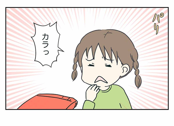 おやつを出したら天丼になった