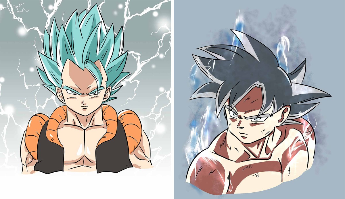 ゴジータと身勝手の極意の悟空