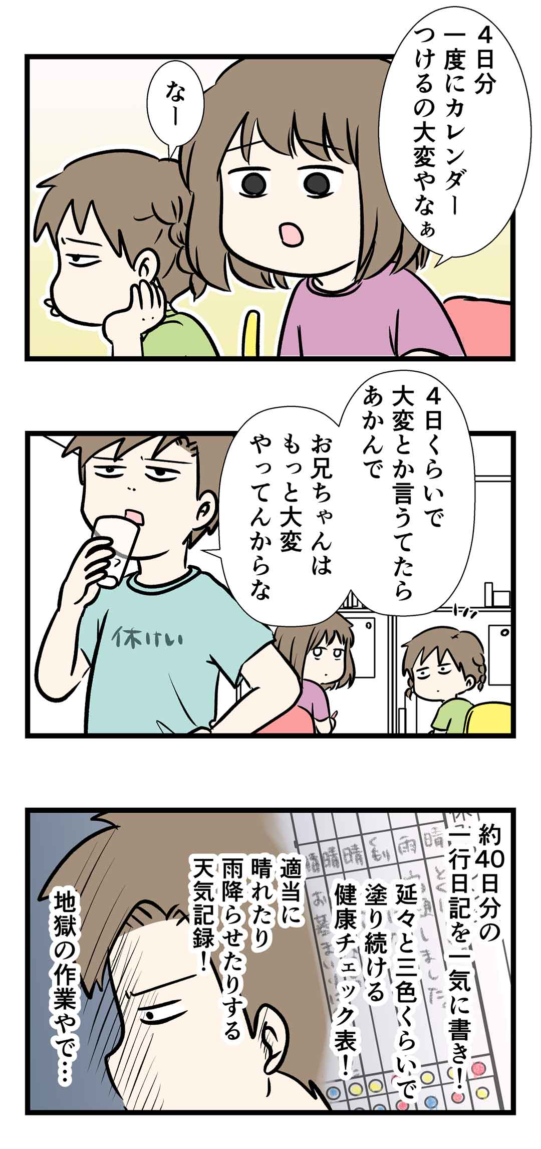 夏休みの一行日記とお天気チェックみたいな宿題は地獄 コミックエッセイ えむふじんがあらわれた Powered By ライブドアブログ