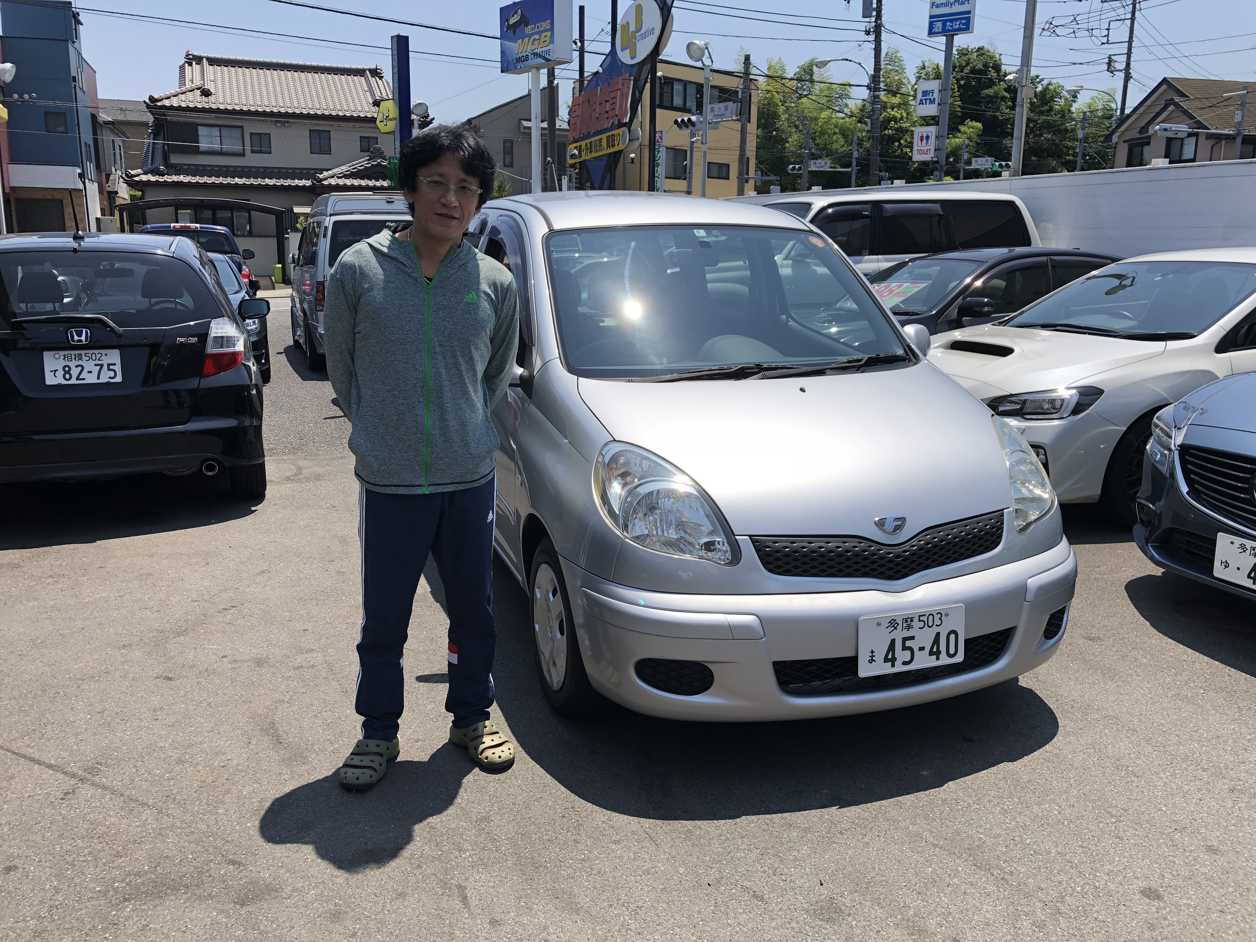 トヨタファンカーゴ 2人乗り エムジービークリエイティブ 東京都 町田市 中古車販売 買取 トヨタファンカーゴ 2人乗り エムジービークリエイティブ 東京都 町田市 中古車販売 買取