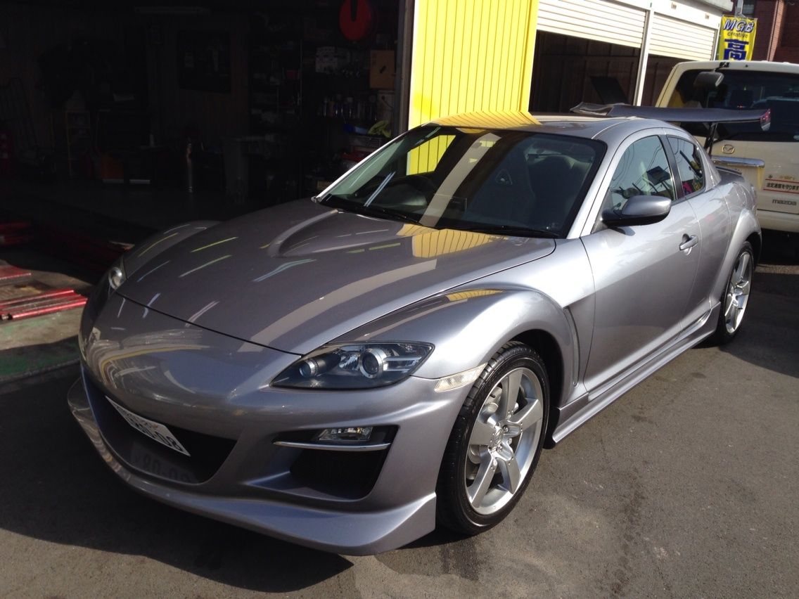 マツダ ｒｘ ８ オートエグゼエアロ 本日納車させて頂きました エムジービークリエイティブ 東京都 町田市 中古車販売 買取
