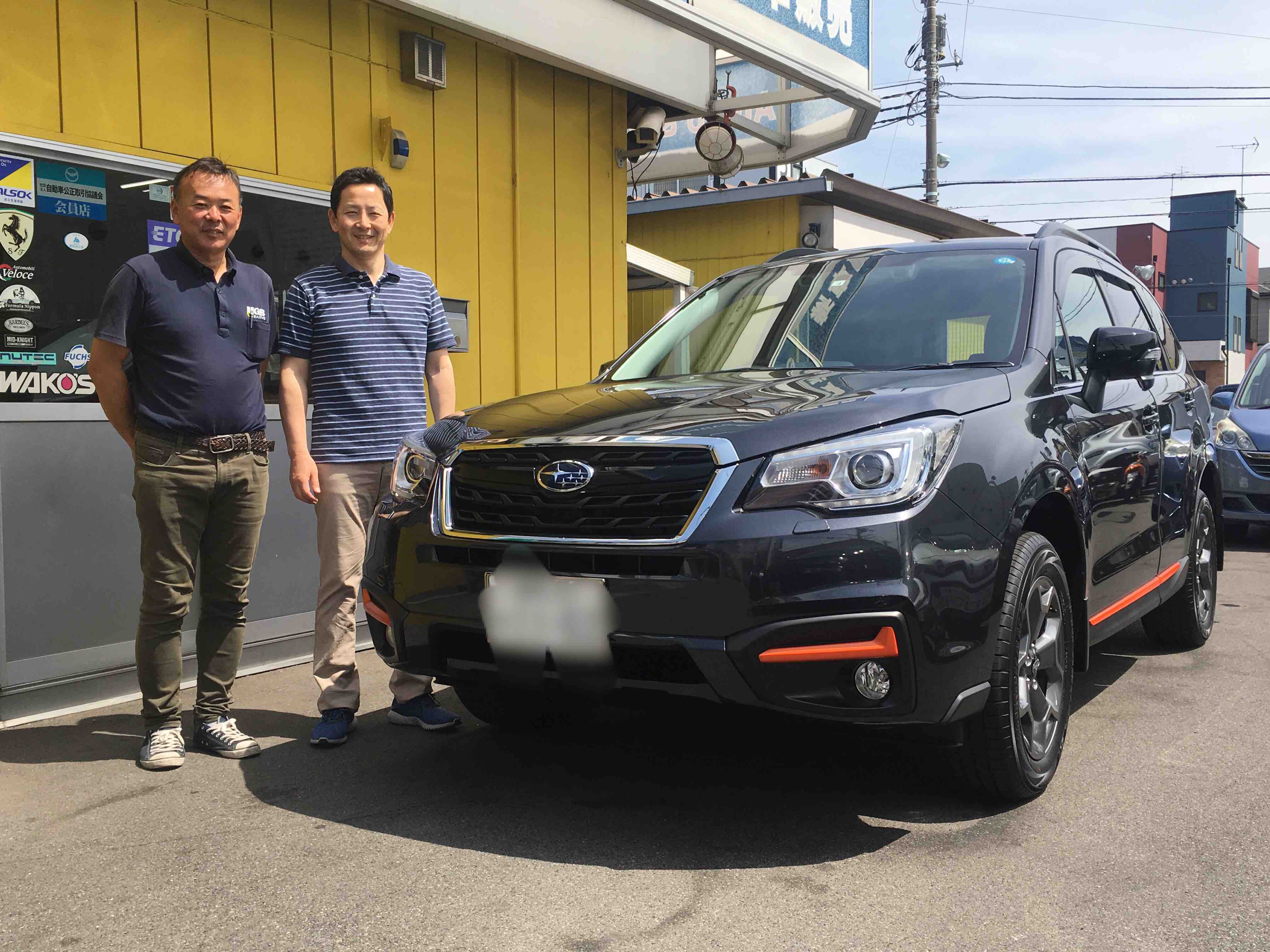 スバル フォレスター納車 エムジービークリエイティブ 東京都 町田市 中古車販売 買取 スバル フォレスター納車 エムジービークリエイティブ 東京都 町田市 中古車販売 買取