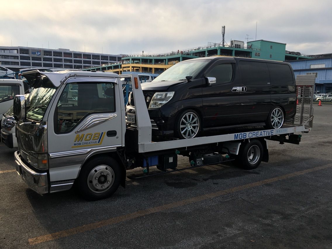 Ussへ車両搬入 エムジービークリエイティブ 東京都 町田市 中古車販売 買取 Ussへ車両搬入 エムジービークリエイティブ 東京都 町田市 中古車販売 買取