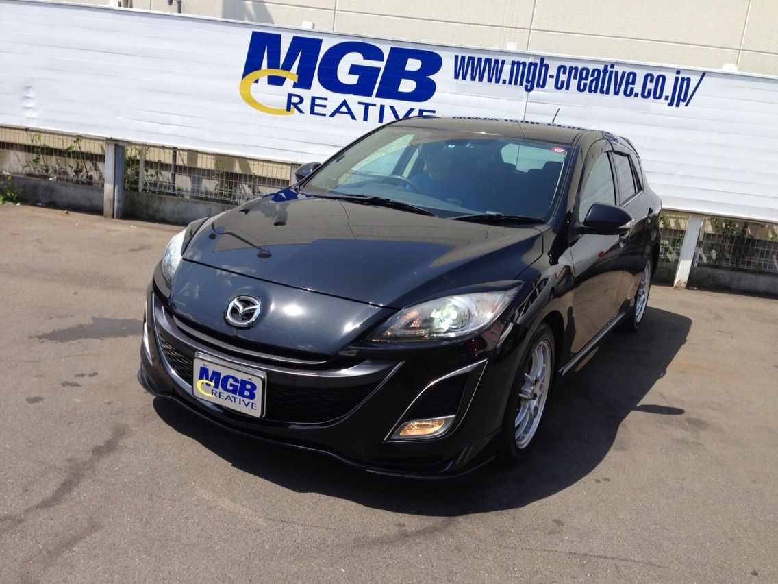 ｈ２３ マツダ アクセラスポーツ ２０ｓ ブラック入庫しました エムジービークリエイティブ 東京都 町田市 中古車販売 買取