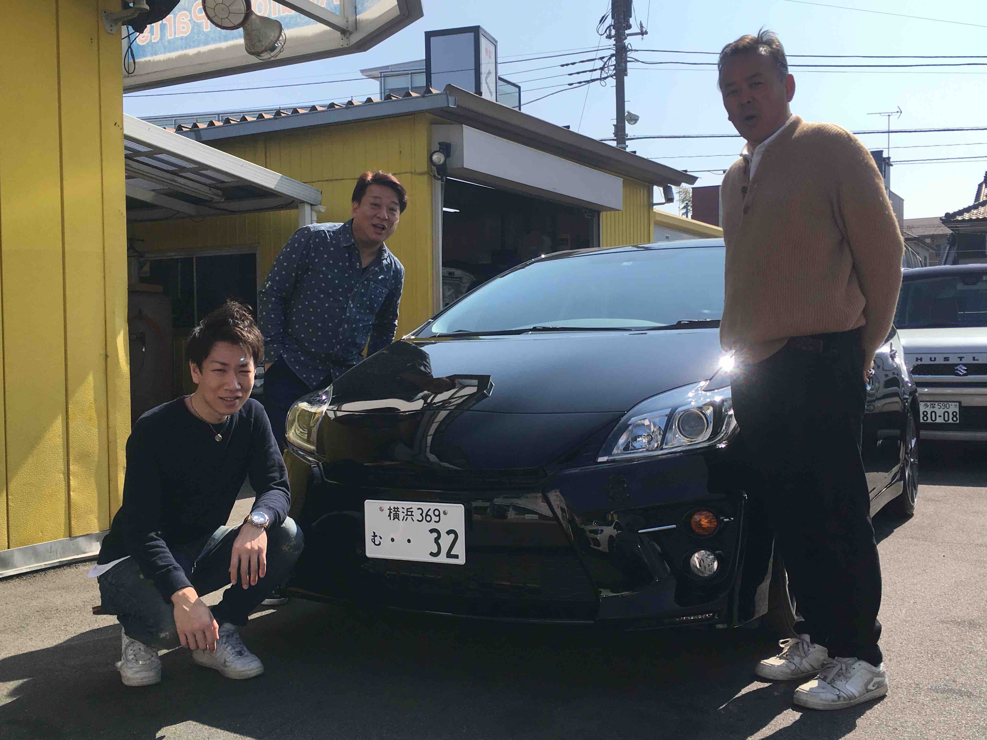 プリウスg S納車 エムジービークリエイティブ 東京都 町田市 中古車販売 買取