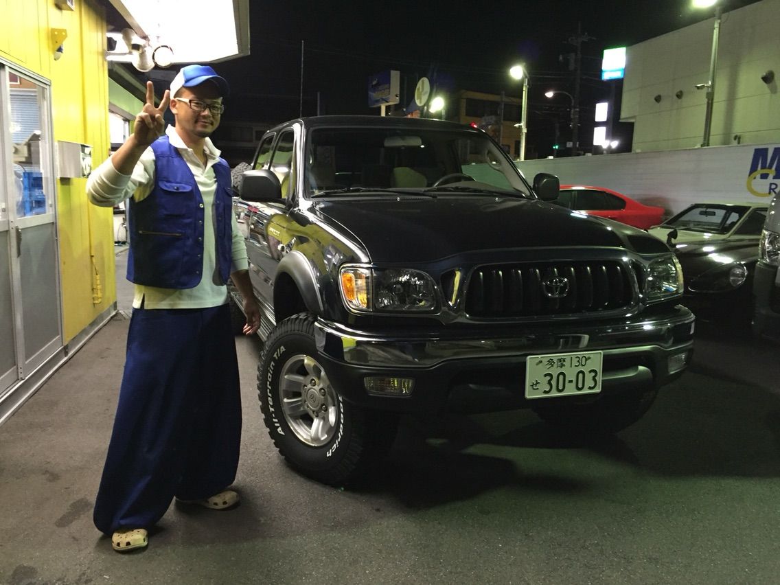 トヨタ タコマ 納車させて頂きました エムジービークリエイティブ 東京都 町田市 中古車販売 買取