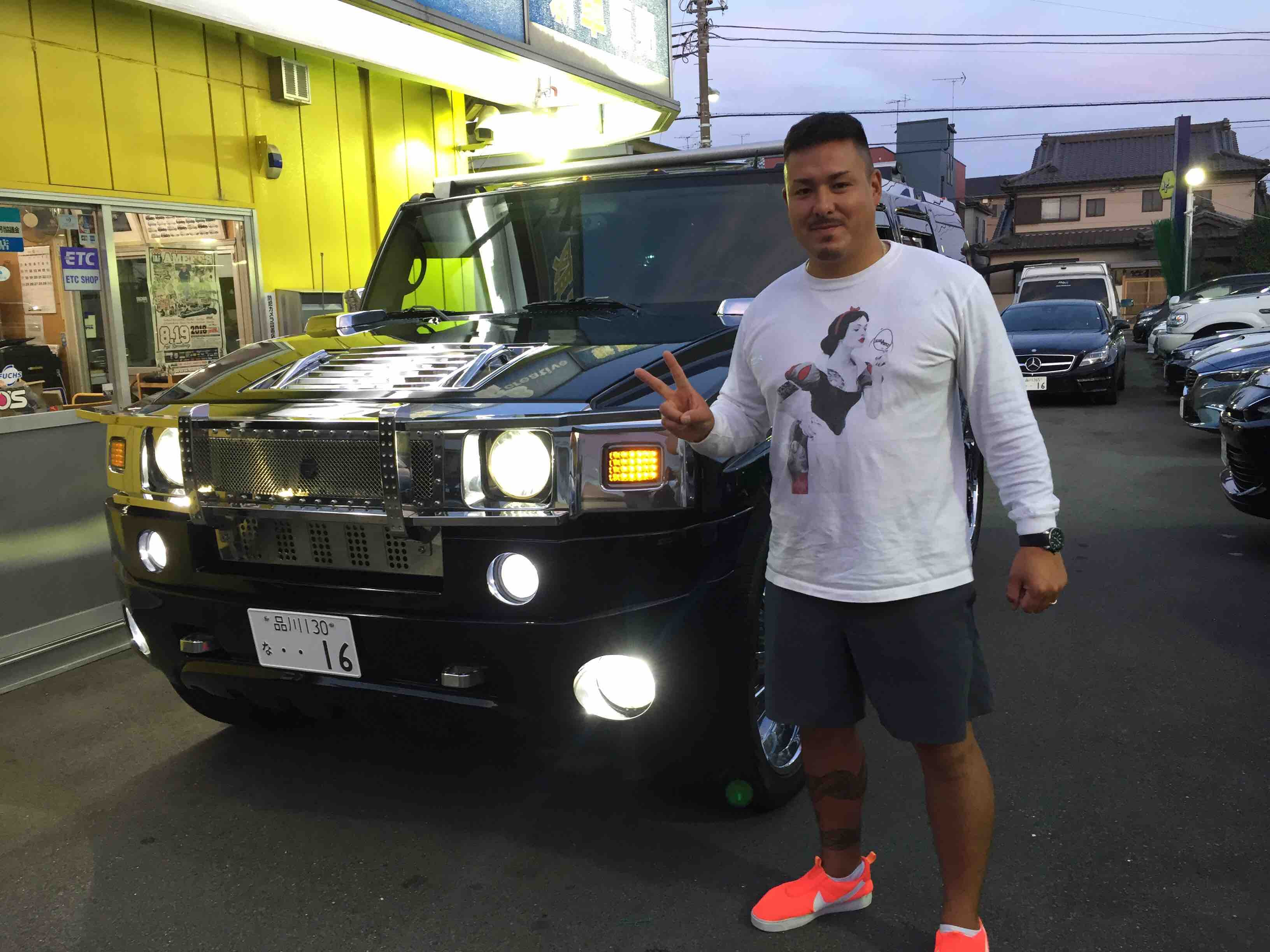 ハマーh2納車 エムジービークリエイティブ 東京都 町田市 中古車販売 買取