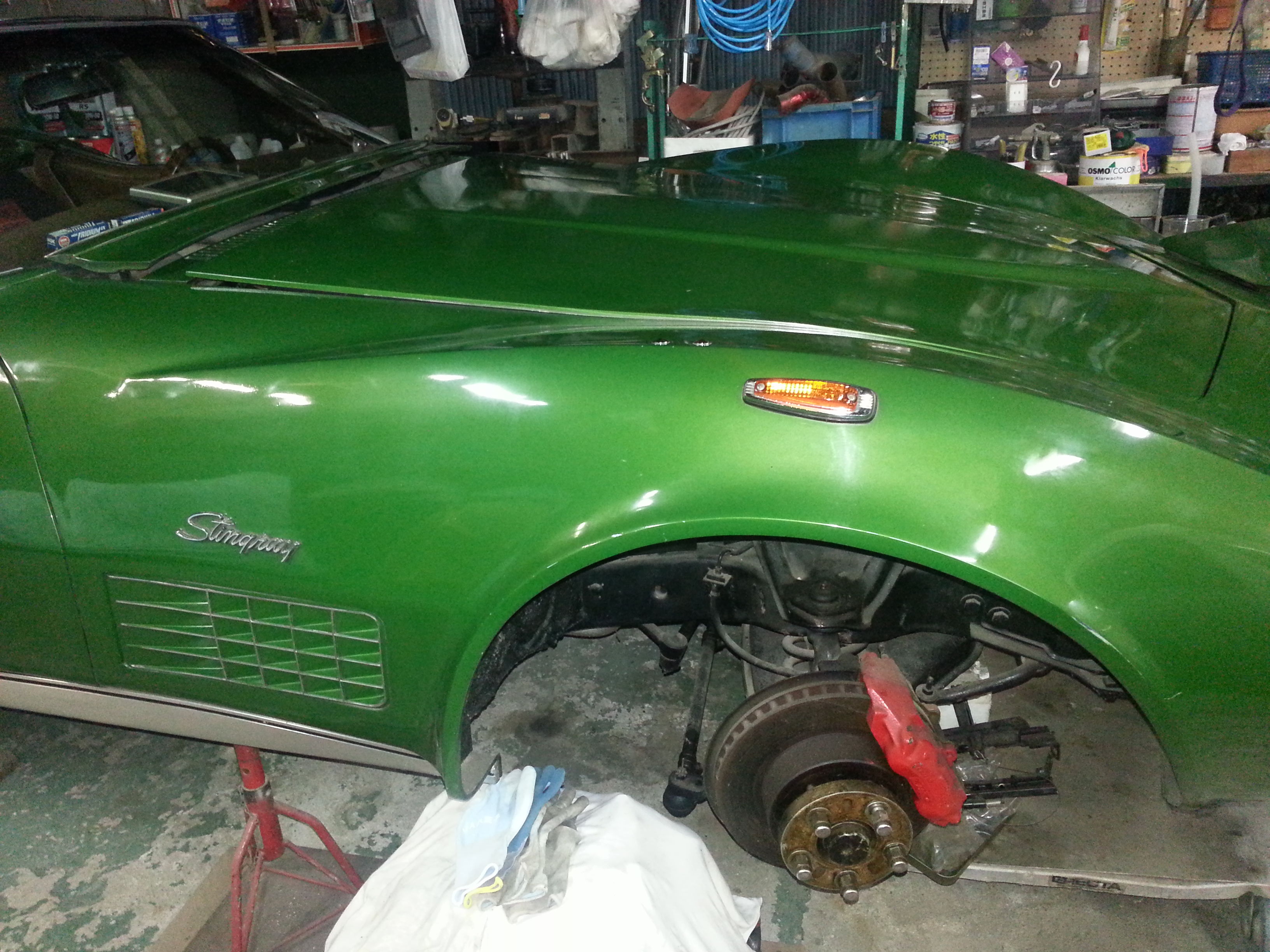 アイアンバンパーのシボレーコルベットc3売って下さい エムジービークリエイティブ 東京都 町田市 中古車販売 買取