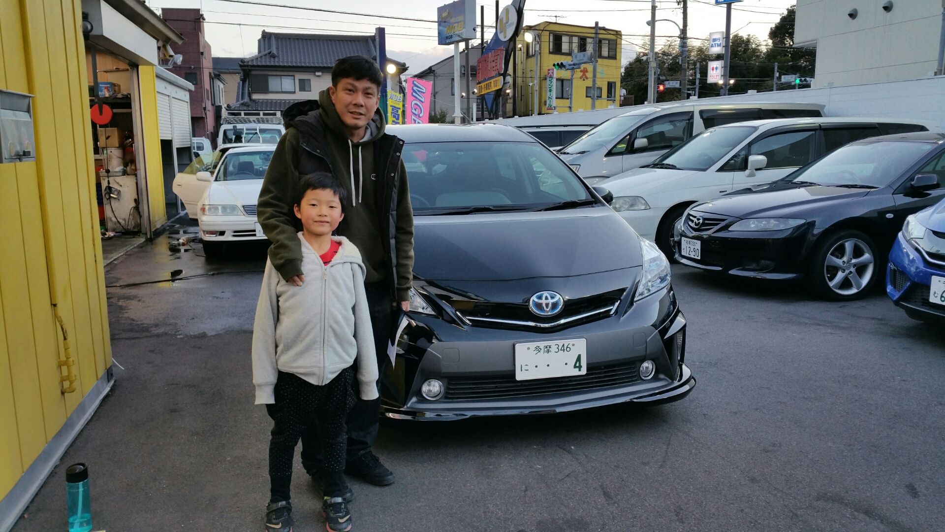 トヨタ プリウスアルファgエアロ 車高調 エムジービークリエイティブ 東京都 町田市 中古車販売 買取 トヨタ プリウスアルファgエアロ 車高調 エムジービークリエイティブ 東京都 町田市 中古車販売 買取