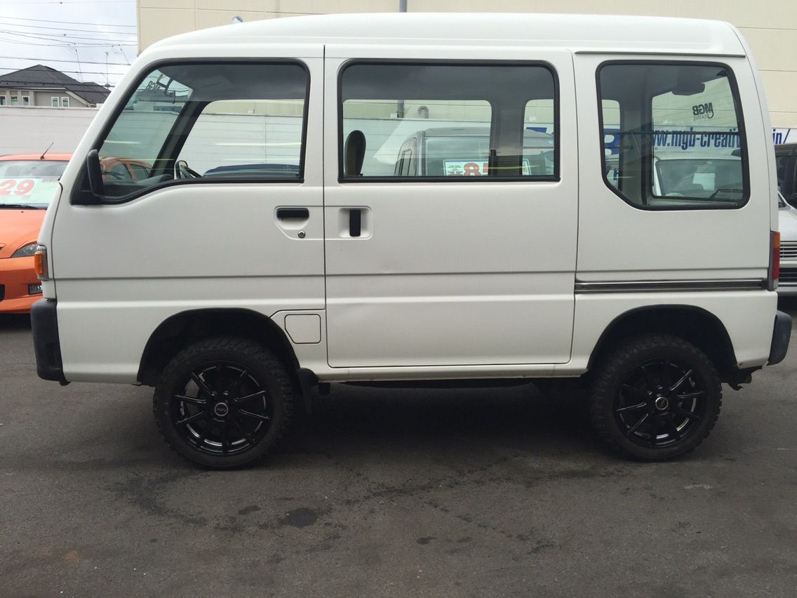 スバル サンバーバン4wd リフトアップ エムジービークリエイティブ 東京都 町田市 中古車販売 買取
