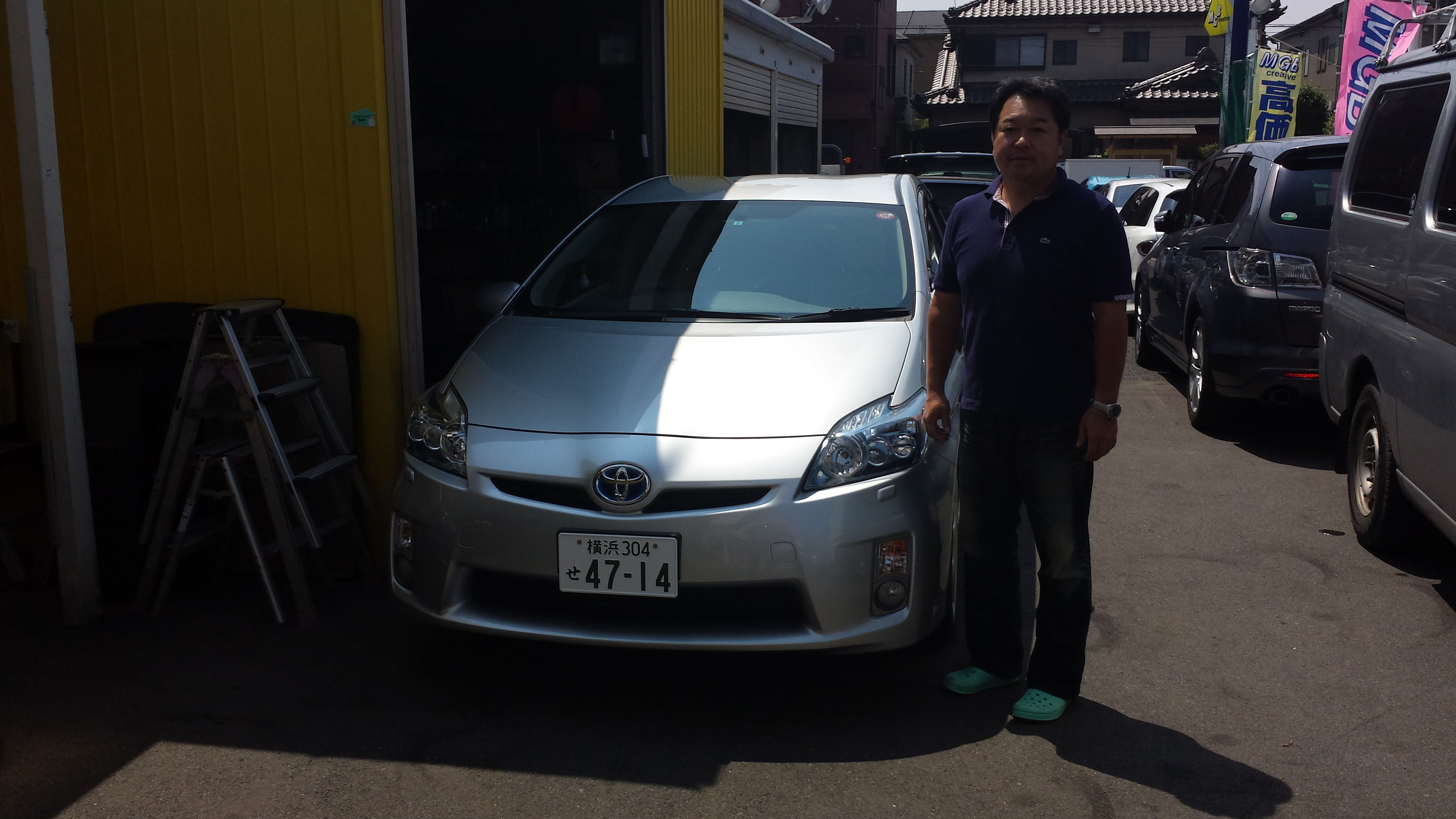 平成22年式トヨタ プリウスSツーリングセレクション!納車式ですよ