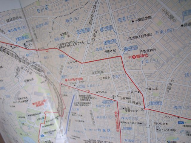 東京 周辺 自転車 散歩 マップ