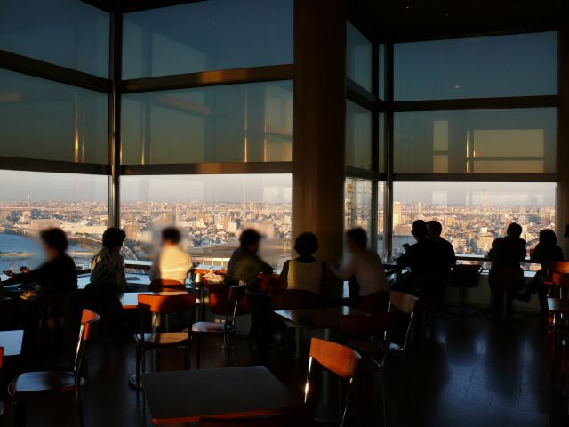 浅草 展望喫茶アサヒスカイルーム 南千住あたり