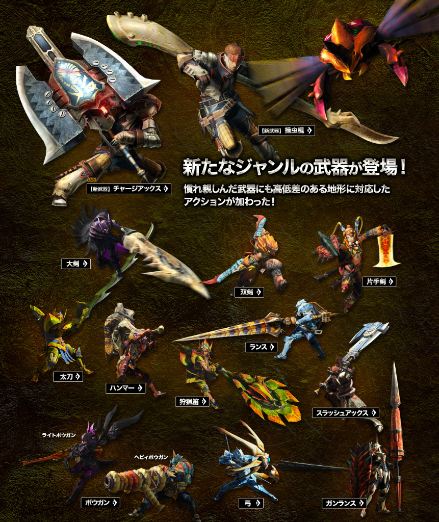 Mh4 武器の火力 操作性ランキング Mhx超速報 モンスターハンタークロス攻略まとめ Mh4 武器の火力 操作性ランキング Mhx超速報 モンスターハンタークロス攻略まとめ