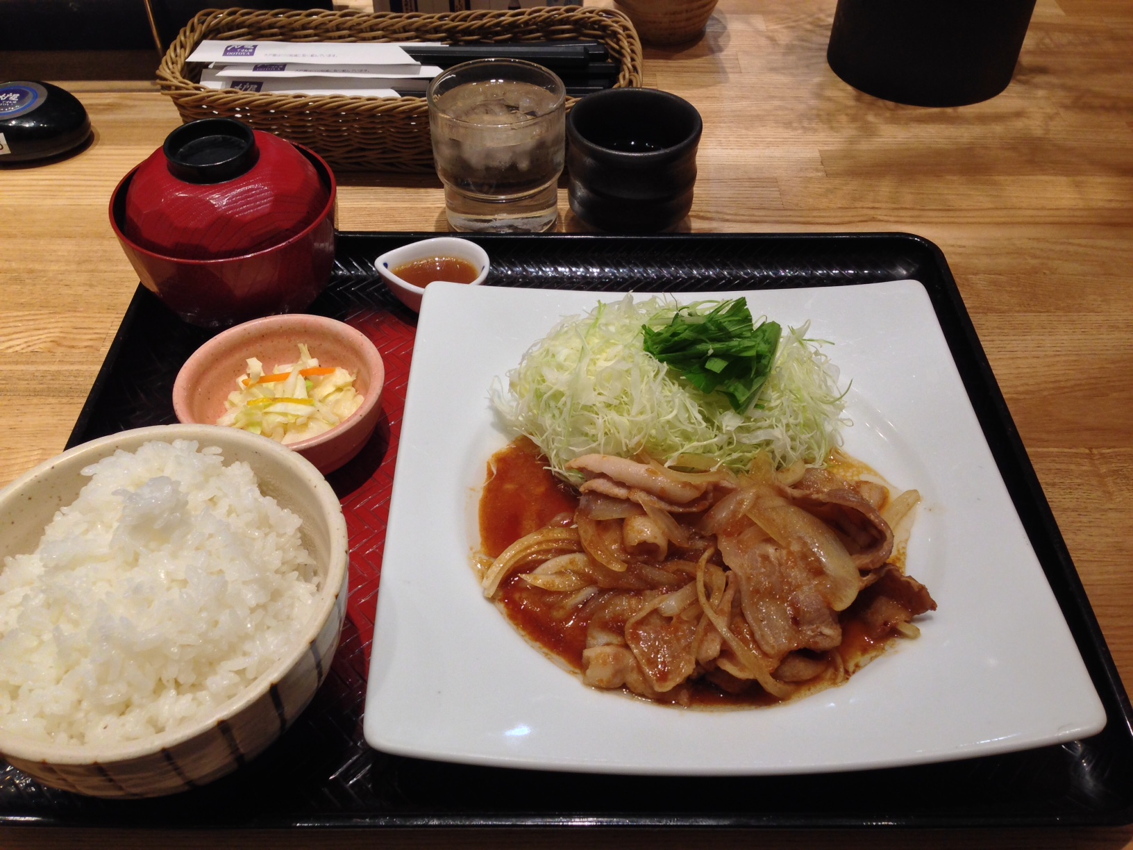 大戸屋 しょうが焼き M V H Anytime Anywhere