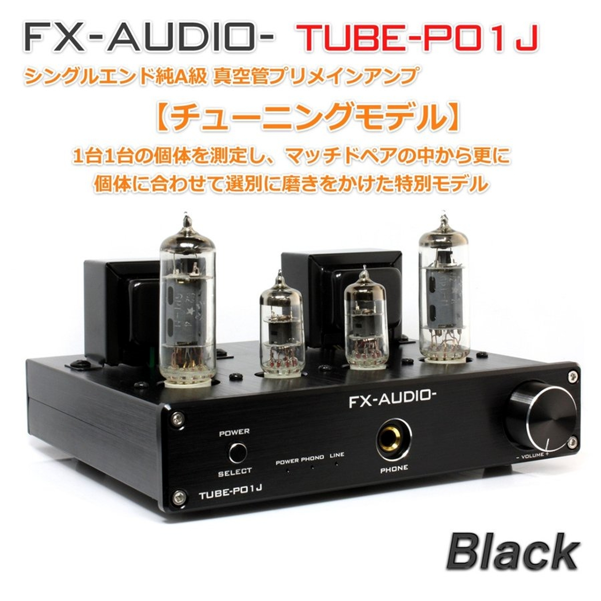 モ*理様 FXオーディオ TUBE-P01J チューニングモデル FX AUDIO