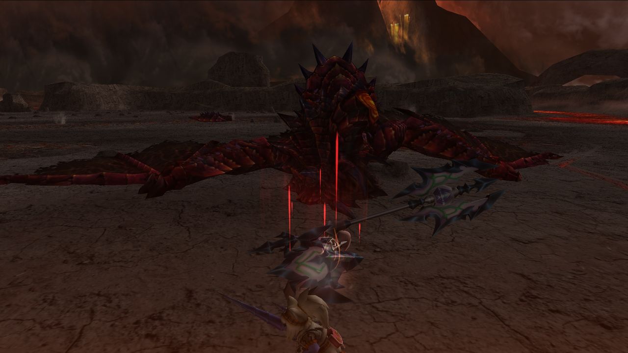 炎角竜ヴァルサブロス Mhf 秘境の回顧録