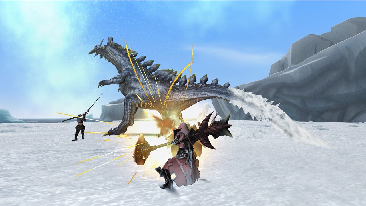 氷獰竜ギアオルグ Mhf 秘境の回顧録