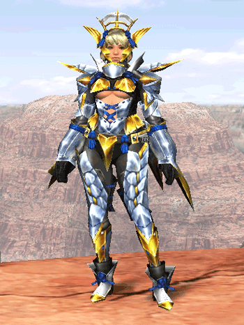 狩猟生活は見た目よ Mhf Gブログ モンスター系防具