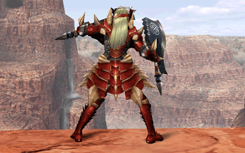 これがオディバトラスの剛種防具 オディバシリーズよ 狩猟生活は見た目よ Mhf Gブログ