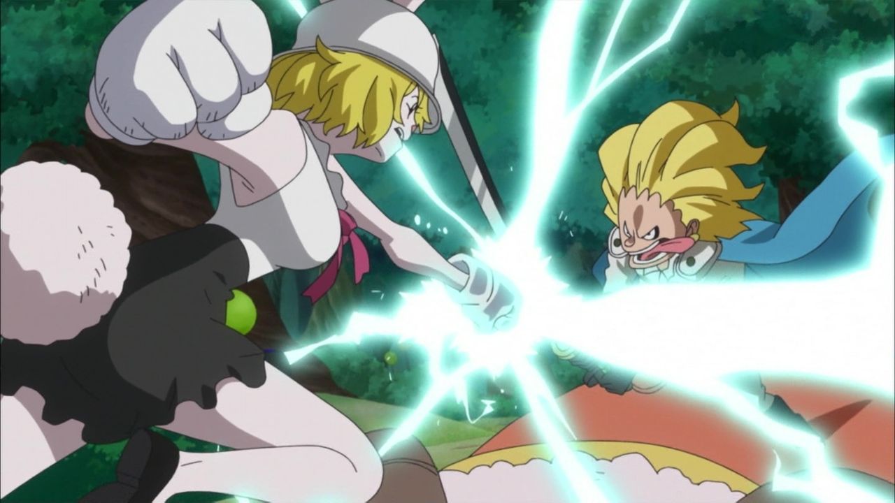 【アニメ ワンピース ネタバレ感想】846話 まらマラソン始まったwww/キャロット可愛い/ゼウス装備のナミさん最強だろ 847話 動画 画像