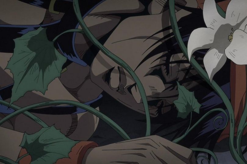 ジョジョ 黄金の風 5期 トレンド入り ナランチャ死亡に挿入されるフーゴとアバッキオのアニオリが感動的すぎる 花は白ユリで花言葉は 純粋 動画まとめ あにこぱす