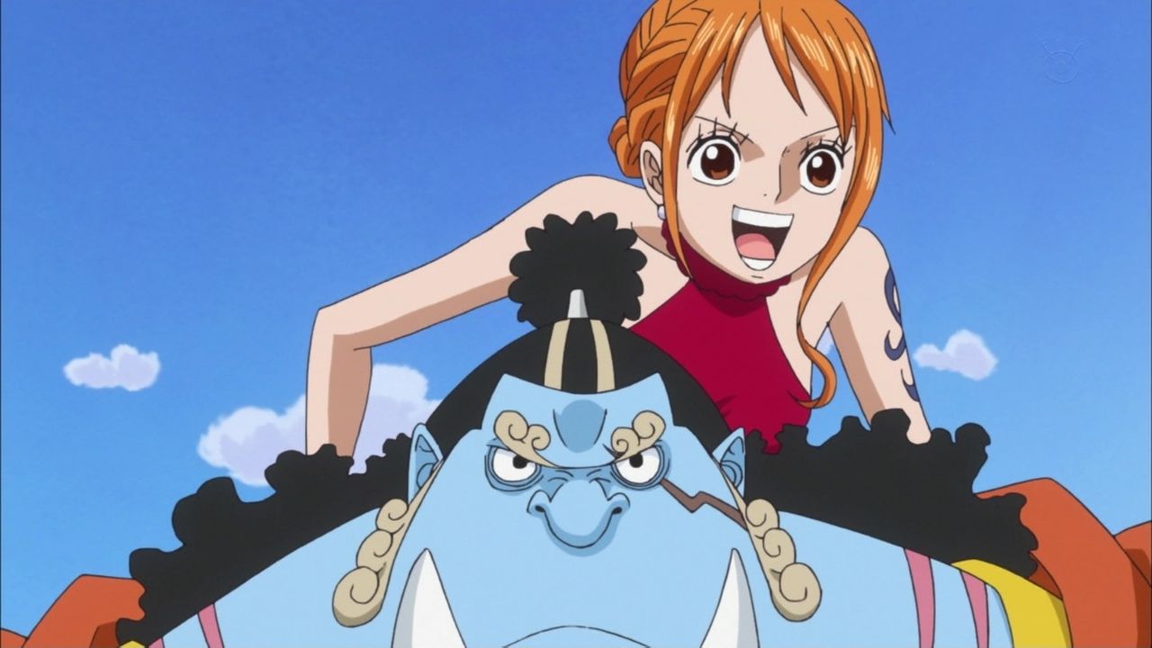 アニメ ワンピース ネタバレ感想 844話 ジンベエに騎乗するナミさん ゼウス乗ったビッグマム怖すぎ 悪プリンwww 845話 動画 画像 考察 あにこぱす