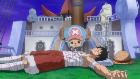 ワンピース アニメ 877話感想 サンジとプリンちゃんの悲しすぎるキス ロリブリュレ可愛すぎる ジェルマ ジンベエ死亡 ネタバレ 動画 画像 あにこぱす